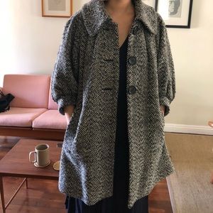Thick wool coat